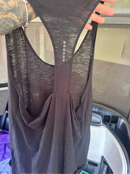 Nike Tops - Nike Black Racerback Tank with Drape Back